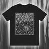 Gwiazdy Stałe Nieba Vellutello Art Koszulka Vintage Horror Dante Niebo Boska Komedia Unisex Jersey z Krótkim Rękawem