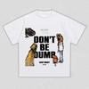 ASAP Rocky Don't Be Dumb graphiques d'album chemise homme 100% coton Été col rond T-shirt manches courtes femme Y2k Hip Hop cadeau fan...
