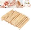 Langlebige Sticks, Holzwerkzeuge, Maniküre, Nagel, Orange, Packung