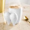 Mug with White Angel Wings Handle Original Mug