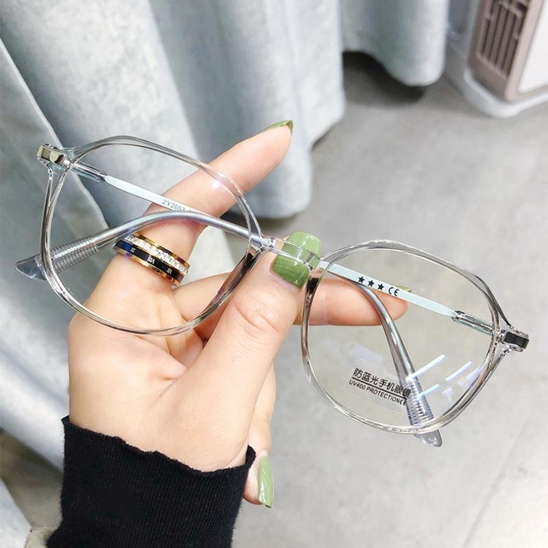 Men Women Short-Sighted Eyewear Unisex Fashion Myopia Glasses Blue Light Minus Diopter Eyeglasses Retro Clear Lens Eyeglasses