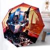 1pc Transformers, Optimus Prime Automatic Folding Umbrella, Durable Plastic & Iron, Lightweight for Outdoor Daily Use 001