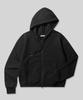Ezkaton Clutch Crop Zip-Up Hoodie Black Sjhd6909