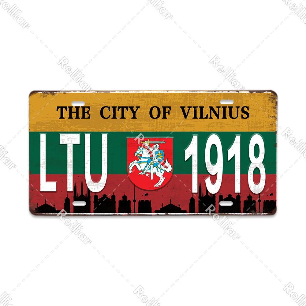 The City Of Your Place Metal Tin Sign Vintage City Plaque Decor for Bar, Wall, Paris New York Berlin Gift Poster Various Regions