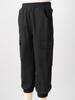 Loose Pants with Multi-Pockets Kids Boys Active Cargo Jogger Solid Color Sweatpants