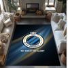 Club Brugge FC Soccer Football Pattern Soft Area Rug Non Slip Indoor Floor Carpet Sports Decor Mat for Bedroom