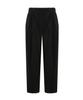 Akebteu Pt11X Pleated Wide Pintuck Pants [Black]