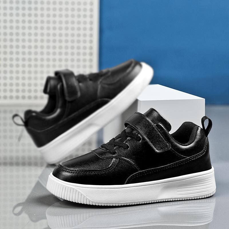 Kinder Sportschuhe Kinder Weiße Sportschuhe PU Wasserdicht Ultraleicht Mädchen Sportschuhe