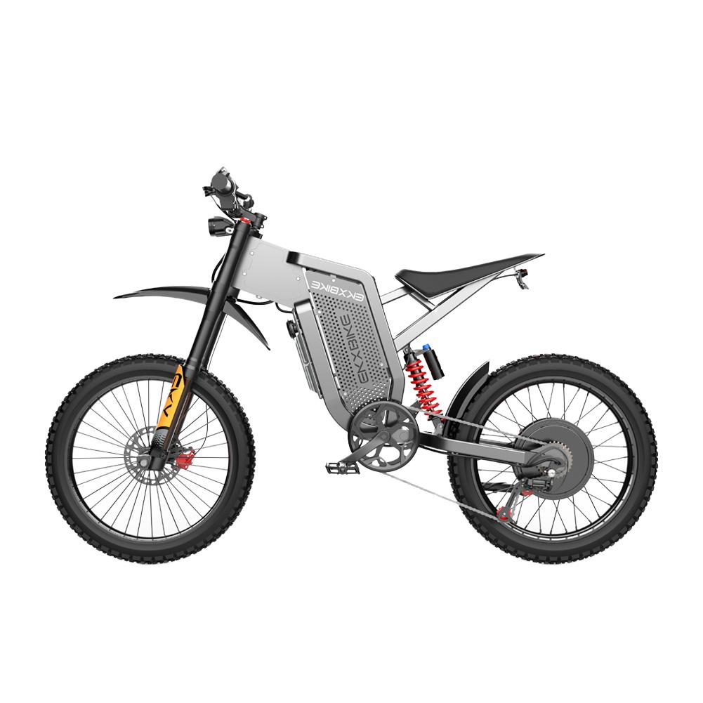 EKXBIKE X21 MAX Off-Road E-Bike with 3000W, Samsung 60V 30Ah, Max Speed to 85km/h, Half-twist Throttle, 70/100-19 Tyre