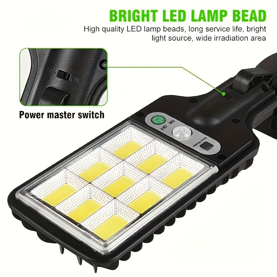Intelligent LED Solar Light Outdoor Sensing Wall Light 3-mode Light Control Decorative Garden Safety Lighting Suitable for Courtyards and Villas