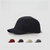 New Short-Brimmed Solid Color Baseball Cap Lightweight Quick-Dry Polyester Adjustable Buckle Closure Sun Protection Breathable