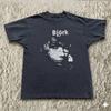 Björk Archive Graphic Tee Iconic Alternative Unisex Black Cotton T-shirt S-5XL
