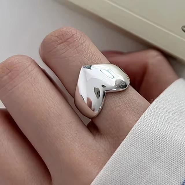 925 Silver Rings New Party Jewelry Vintage Charm Double Layer Geometric Nail Design Accessories Gift Dropship