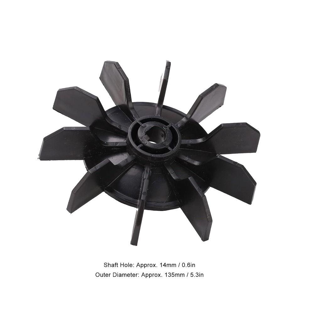 135mm vonkajší priemer Príslušenstvo kompresora Vzduchu 14mm Hriadeľ Priamo na Línii Motor Čepeľ Motor Ventilátor Čepeľ