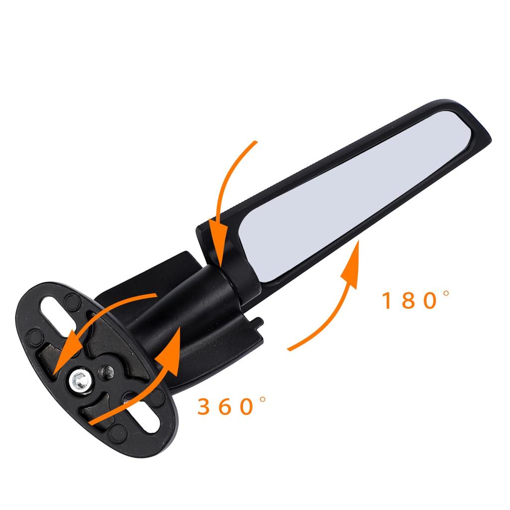 nakira Motorcycle Cowl Mirror Wing for and CBR250R, CBR400R, CBR650R, ZX-25R, ZX-4R