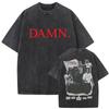 Limited Rapper Kendrick Lamar They Not Like Us Washed Vintage Tshirt Summer Men Women Hip Hop Oversized Street Crewneck T Shirt