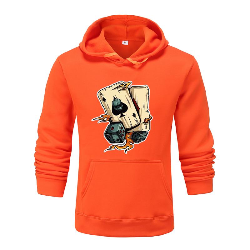 Autumn and Winter New Personalized Printed Clothing Men and Women Hoodie Lovers Pullover Jogging Sports Hoodie