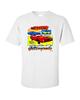 1971-73 Ford Mustang Coupe Convertible Fastback T-shirt Enkel- of Dubbelzijdig Bedrukt