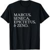 Stoicism Design - Marcus Aurelius, Seneca, Epiktetos, Zenon T-shirt