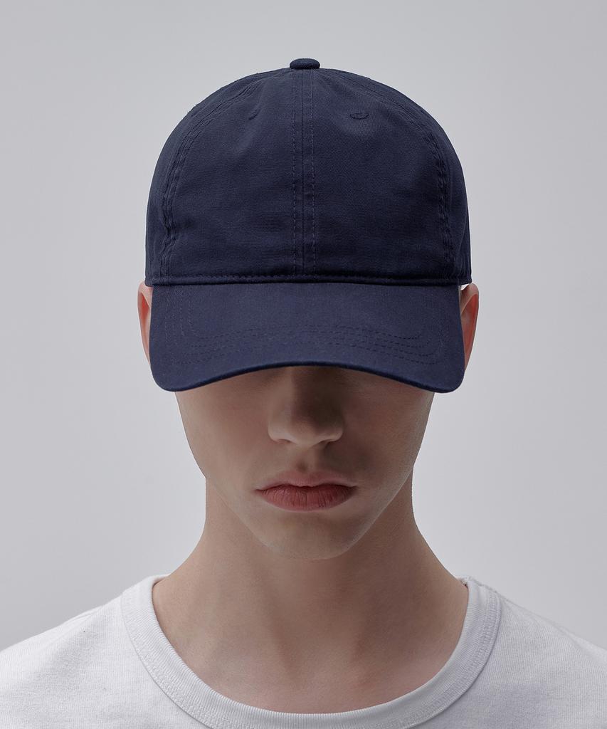 MUSINSA STANDARD Cotton Washed Ball Cap [Navy]