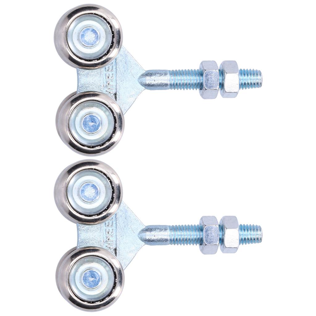 2Pcs Door Hanging Wheel Pulley Roller Glass Door Accessory for Barn Door Diameter 35mm