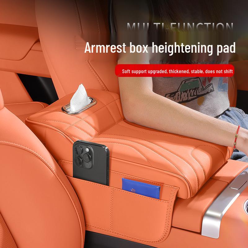 Universele Middenarmsteun Pad voor Auto: Verhoogde Elleboogsteun & Beschermhoes