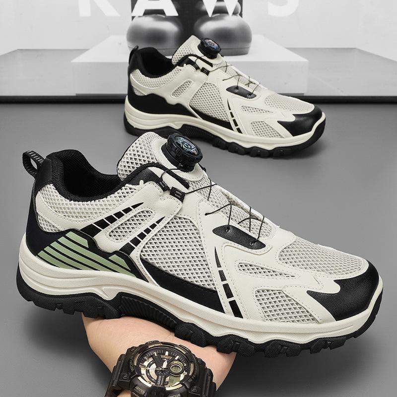 New Men Sneakers Platform Breathable Mesh Non-slip Casual Shoes Summer Outdoor Running Mountain Climbing Sports Shoes Zapatillas