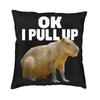 Capybara Huis Kussenhoes Dier Huisdier Scandinavisch Sierkussen Decor Hoes