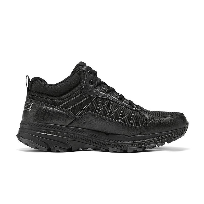 Skechers Go Run Trail Altitude 2.0 Comfortable Simple Durable Mid-Top Running Shoes Men Running Shoes Black 220759C-BKCC