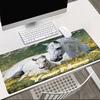 1PC Custom Name Horses Field Mouse Pad, Keyboard and Mouse Desk Pad, for Computer Notebook  Birthday Gift For Any Room Or Office