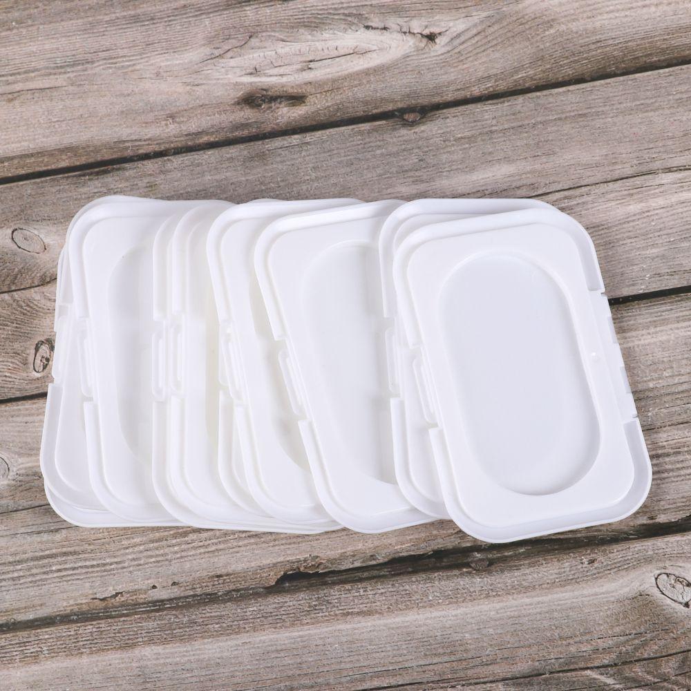 1/5/10 Pcs New Box Lid Child Tissues Cover Flip Cover Reusable Baby Wipes Lid