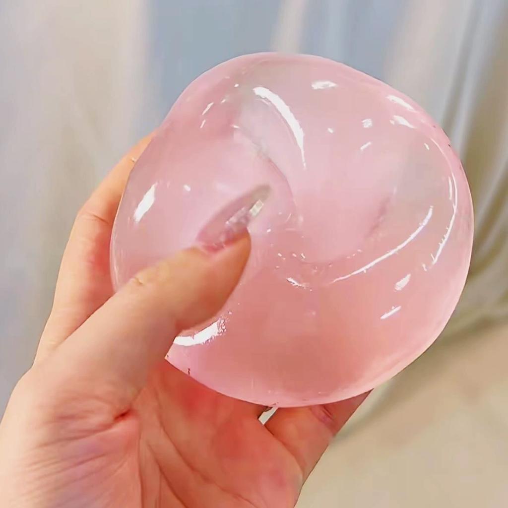 Toys Blue Maltose Squishy Anti Stress Sensory Fidgets Toy Soft Simulated Transparent Blue Maltose Slow-rebound Decompression Toy
