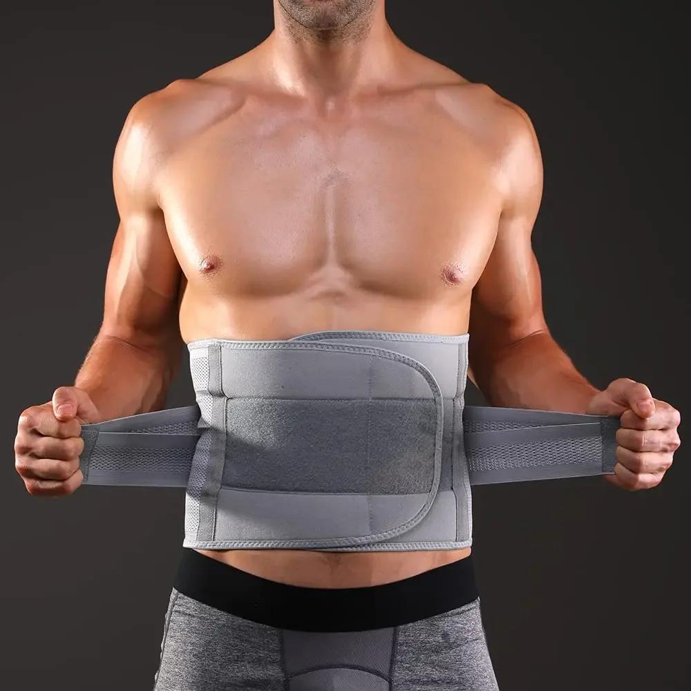 Gym Belt Waist Back Support Belts Abdominal Belly Belt Adjustable Waist Protection Sweat Belt Waist Support Belts