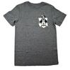 Disney Mens Mickey Mouse Pocket Tee Gray Shirt New S