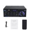AK45 12Volt Compact Size Audio Power Amplifier Portable Sound Amplifier Speaker Amp for Car and Home