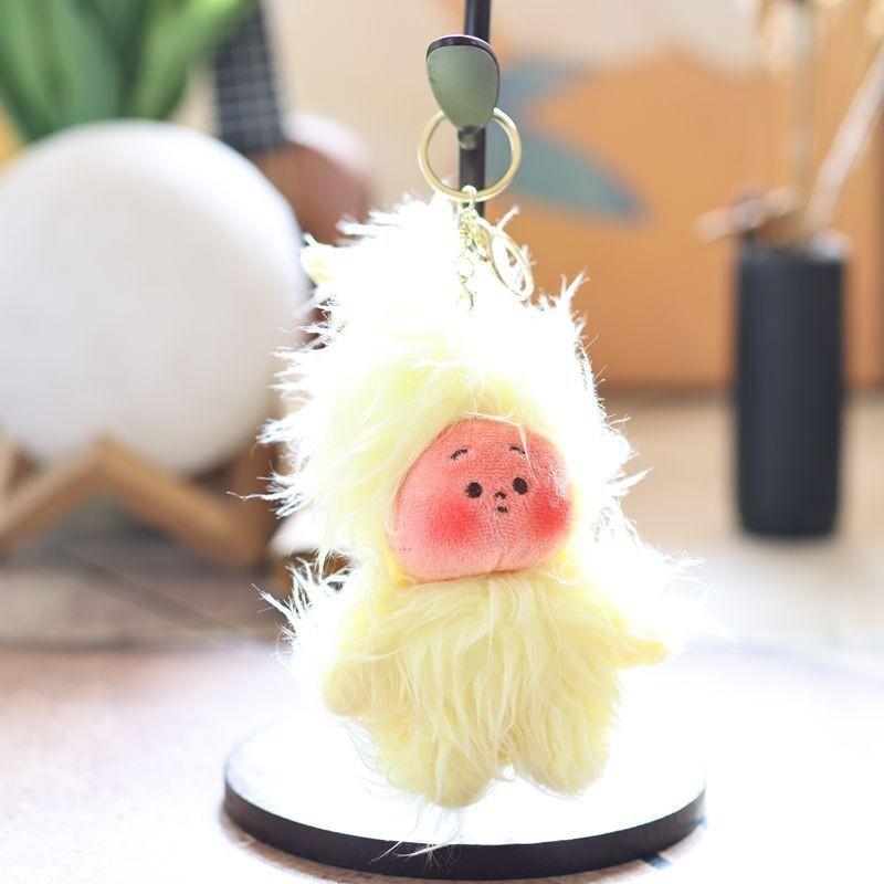 Adorable Elf Plush Doll Pendant With Pp Cotton Filling For Kids Bag Accessory