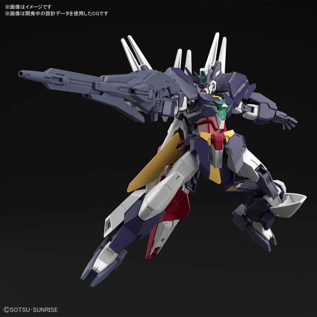 BANDAI SPIRITS Gundam Build Divers Euraven Gundam Scale Plastic Model HGBDR ReRISE 1/144 Pre-Colored