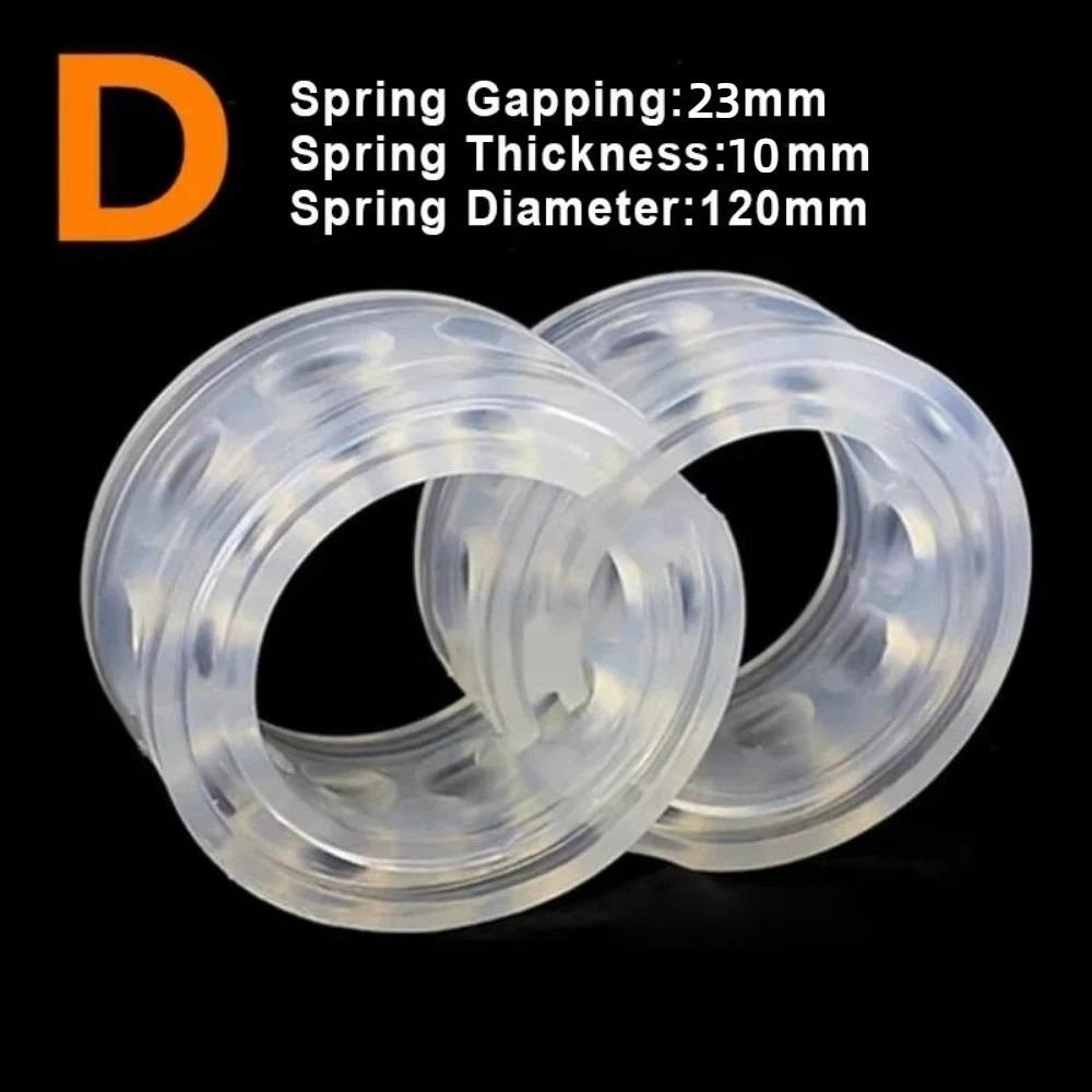 2Pcs Auto-buffers Springs Bumpers Cushion Rubber Car Buffer Cushion  For All Vehicles Truck SUV Jeep