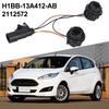 BLACK Light Bulb Holder For Fiesta H1BB-13A412-AB 2112572