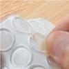 Self Adhesive Silicone Bumper Pads 100 Pieces Round Shape for Surface Protection and Noise Reduction Use On Furniture Cabinets Drawers Doors Walls