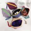 Denenby Women's Check Pouch Cosmetics Auxiliary Bag Storage