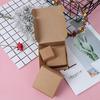 10 stuks Bruine Kraft Papieren Vliegtuig Cadeaudozen Lege Handgemaakte Zeep Verpakking Doos