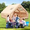 4X3X2.1m Camping Tents Outdoor Portable Easy Setup Opening Inflatable Tent Rainproof Sun Protection Camping Equipment with Pump