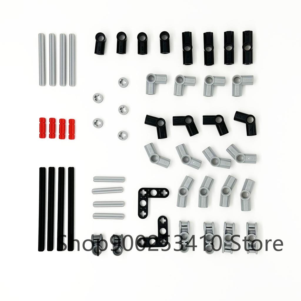 High-Tech Technical Parts Pin Beam Liftarm Axle Connector Panel Gear Car Motorcycle Building Blocks Bricks Technology Set Toys